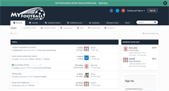 Desktop Screenshot of myfootballforum.com